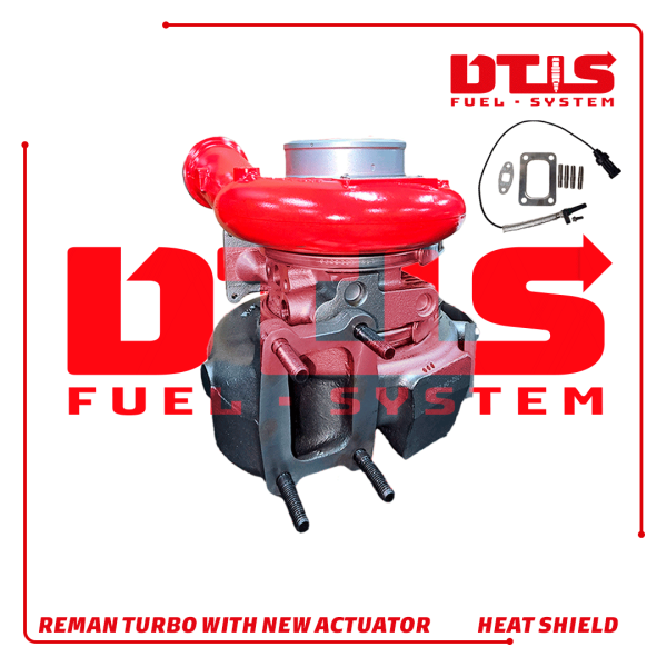 CUMMINS Holset 6.7 ISB #3798318RX HE351VE (2013-2017) – $2,900.00+$600.00 CORE – NEW CALIBRATED ACTUATOR & INSTALLATION ACCESSORY KIT INCLUDED - HEAT SHIELD - Image 3